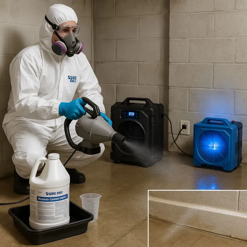 Sanitization and Odor Removal process in Newburgh, IN